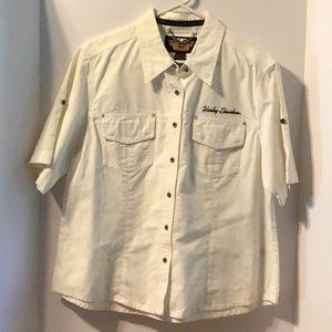 Harley Davidson short sleeve shirt
